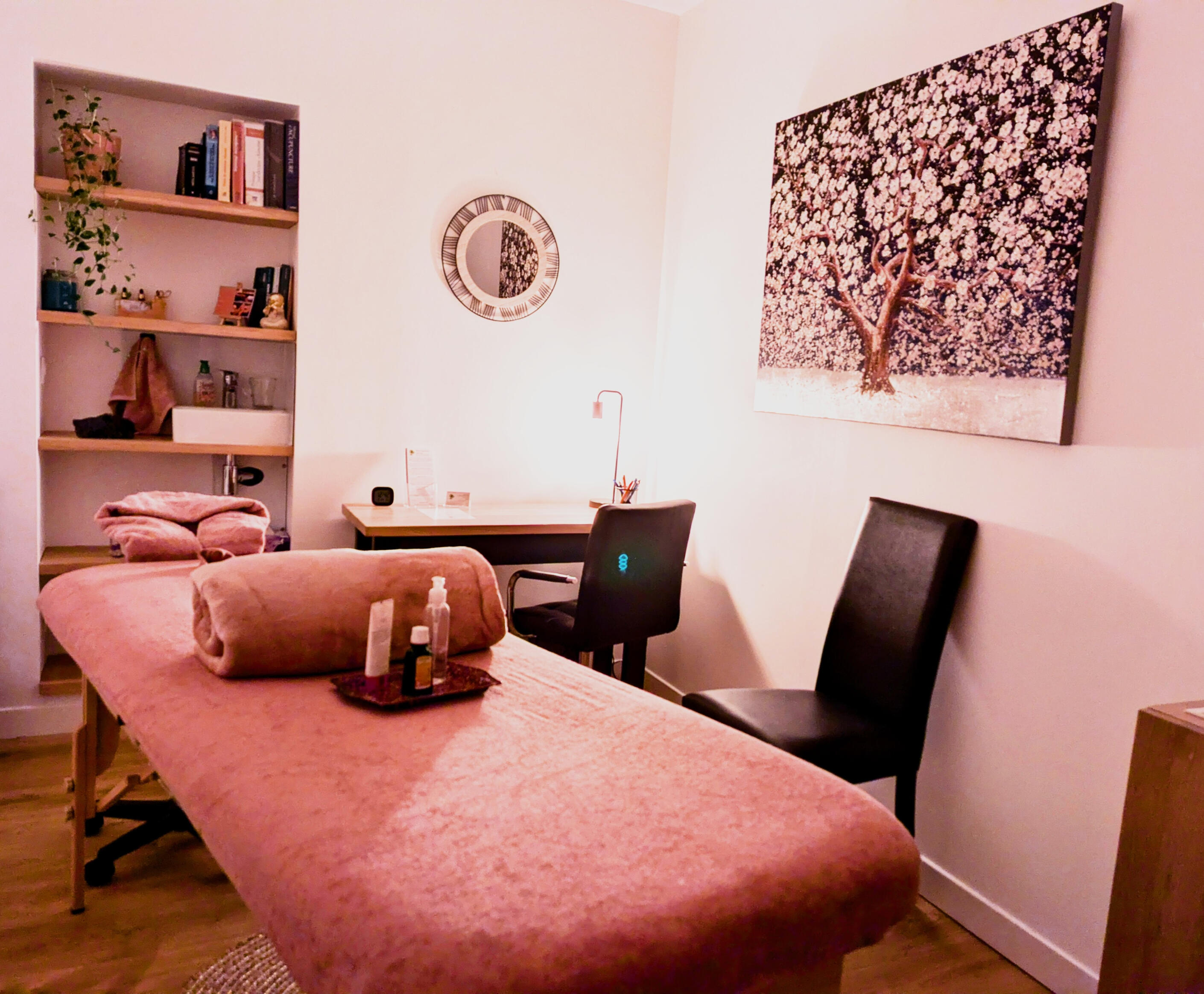 Massage nuque Massage corps nuque épaules Chamonix Sallanches Justine